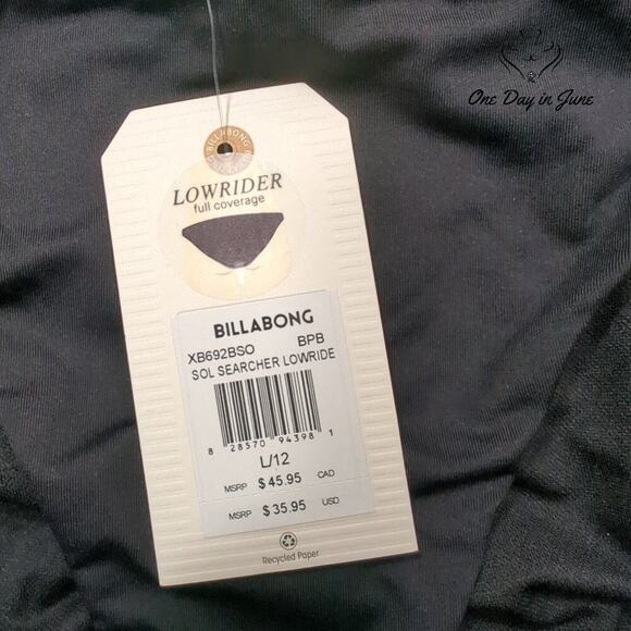Billabong Sol Searcher Low Rider Bikini Bottom Size L - Picture 4 of 6